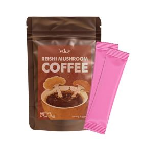 Reishi Mushroom Coffee, 20g Per Sachet, Instant Mushroom Coffee, Refreshing & Invigorating (Option: 20)