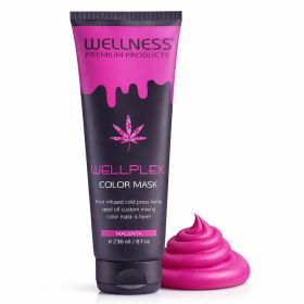 Wellplex Chemical Free Vivid Color Masks (Color: Magenta)